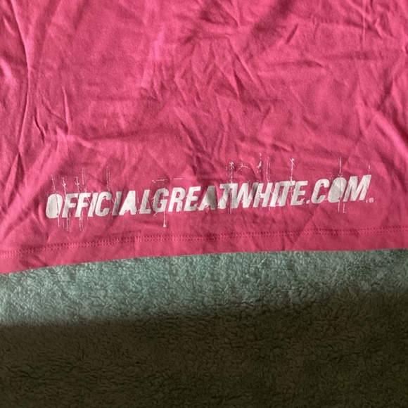 NEW Great White GW 2015 World Tour concert tee shirt 👚 XXL - Picture 5 of 9